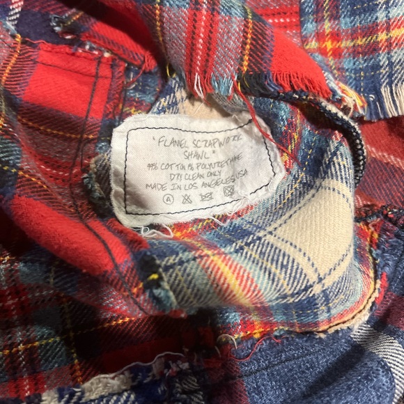 Greg Lauren scrap-work flannel. Size 3 (Large) - Picture 4 of 7